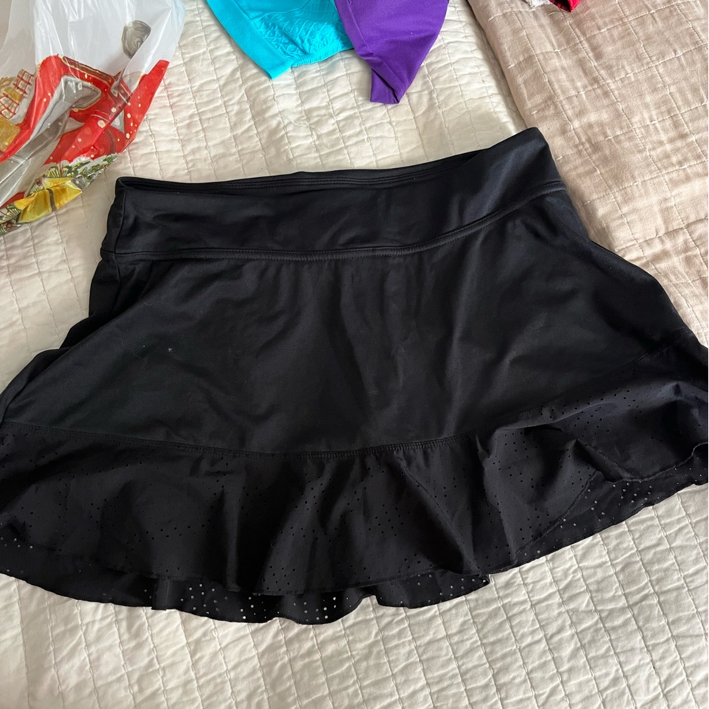 Black Tennis Skirt